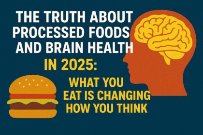 Processed vs. natural food for brain health