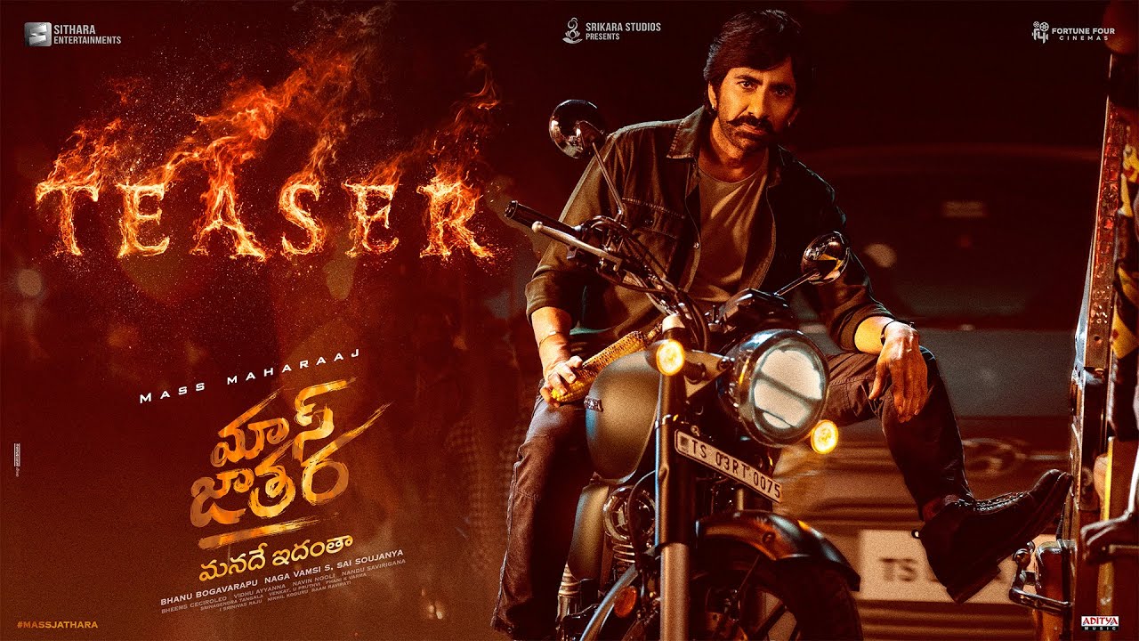 Ravi Teja in Mass Jathara Movie 2025 as Railway Police Officer