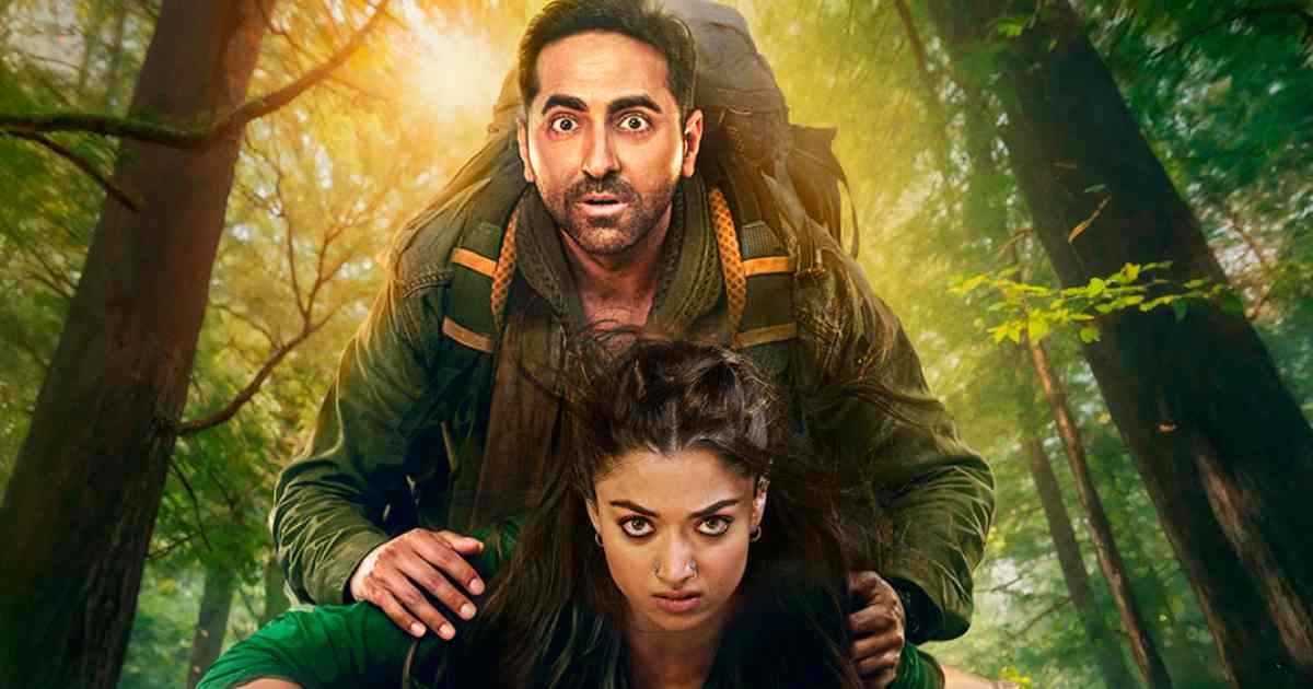 Thamma Movie 2025 horror-comedy film Ayushmann Khurrana and Rashmika Mandanna with VFX and betaals