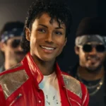 Jaafar Jackson as Michael Jackson in the Michael trailer, the Michael biopic