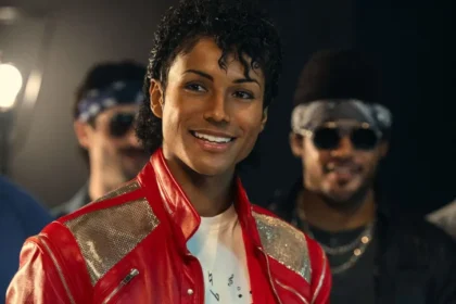 Jaafar Jackson as Michael Jackson in the Michael trailer, the Michael biopic