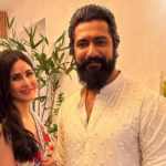 Vicky Kaushal and Katrina Kaif smiling together