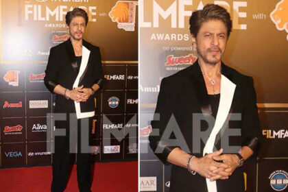 70th Filmfare Awards 2025 Shah Rukh Khan hosting stage