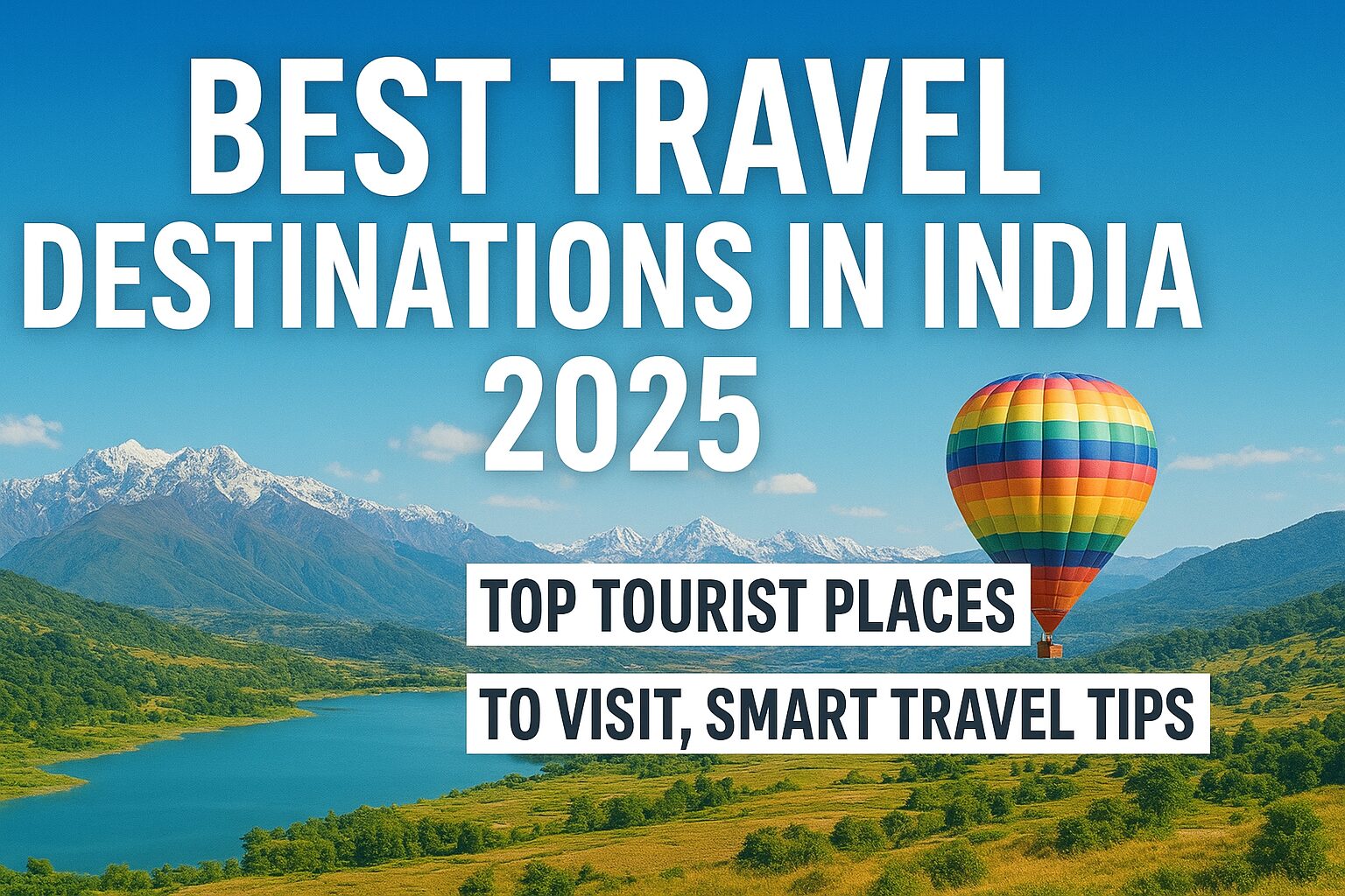 Best Travel Destinations in India 2025