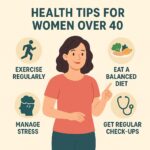 Explore expert health tips for women over 40 — nutrition, fitness, skin care, diet, and self-care tips for lifelong wellness and balance.