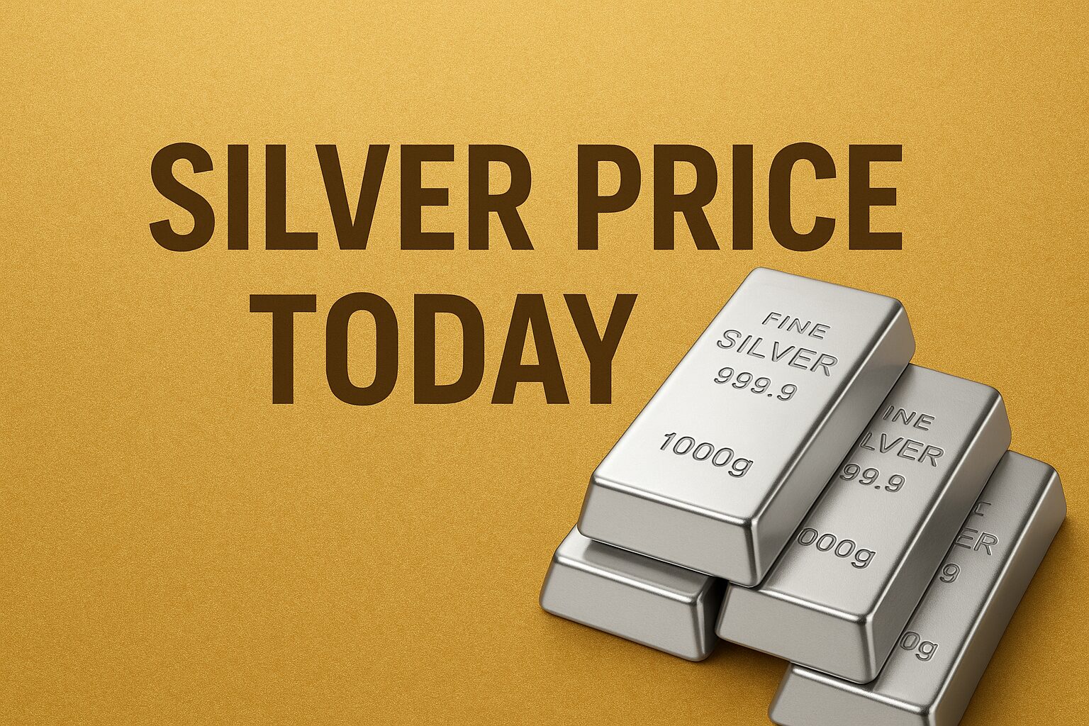 silver rate today - silver price today in India
