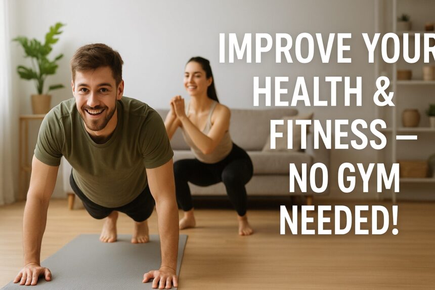 How to Improve Your Health and Fitness Without a Gym Membership