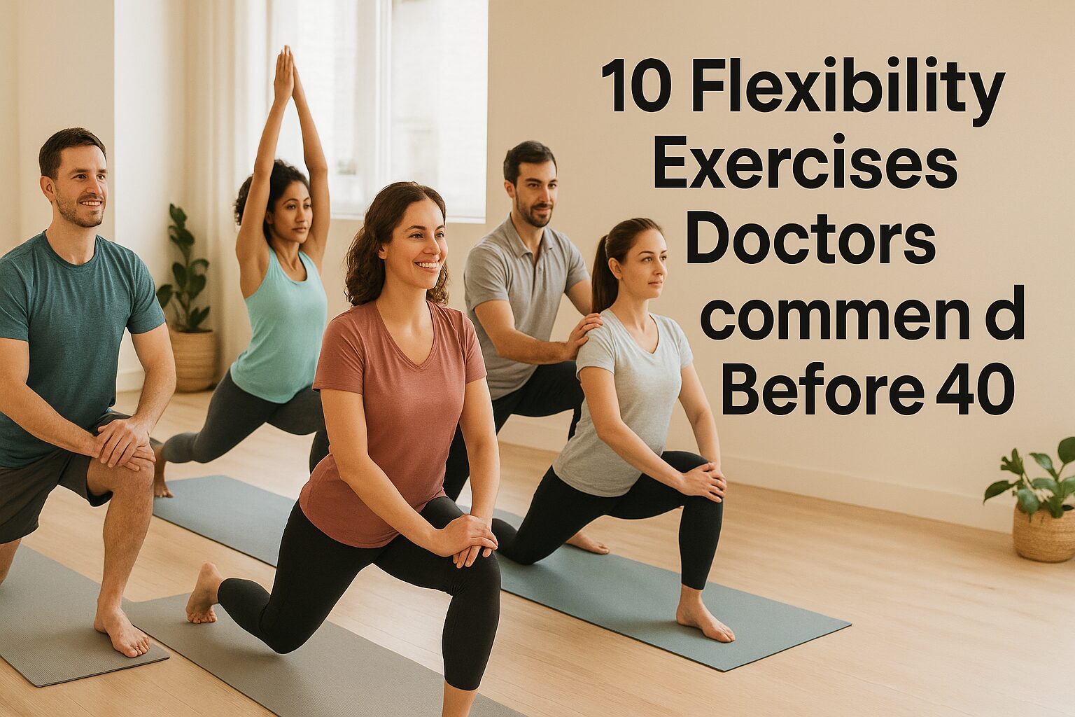 10 Flexibility Exercises Doctors Recommend Before 40