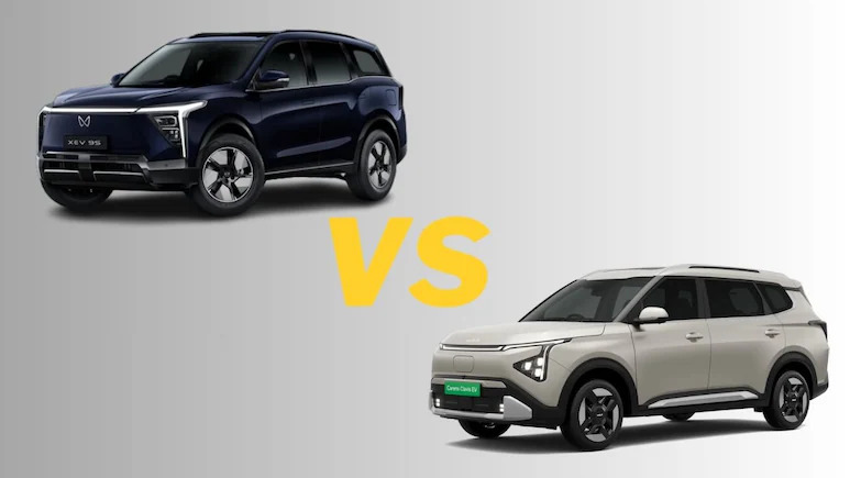Mahindra XEV 9S Vs Kia Carens Clavis EV Comparison Price, Specs, And More
