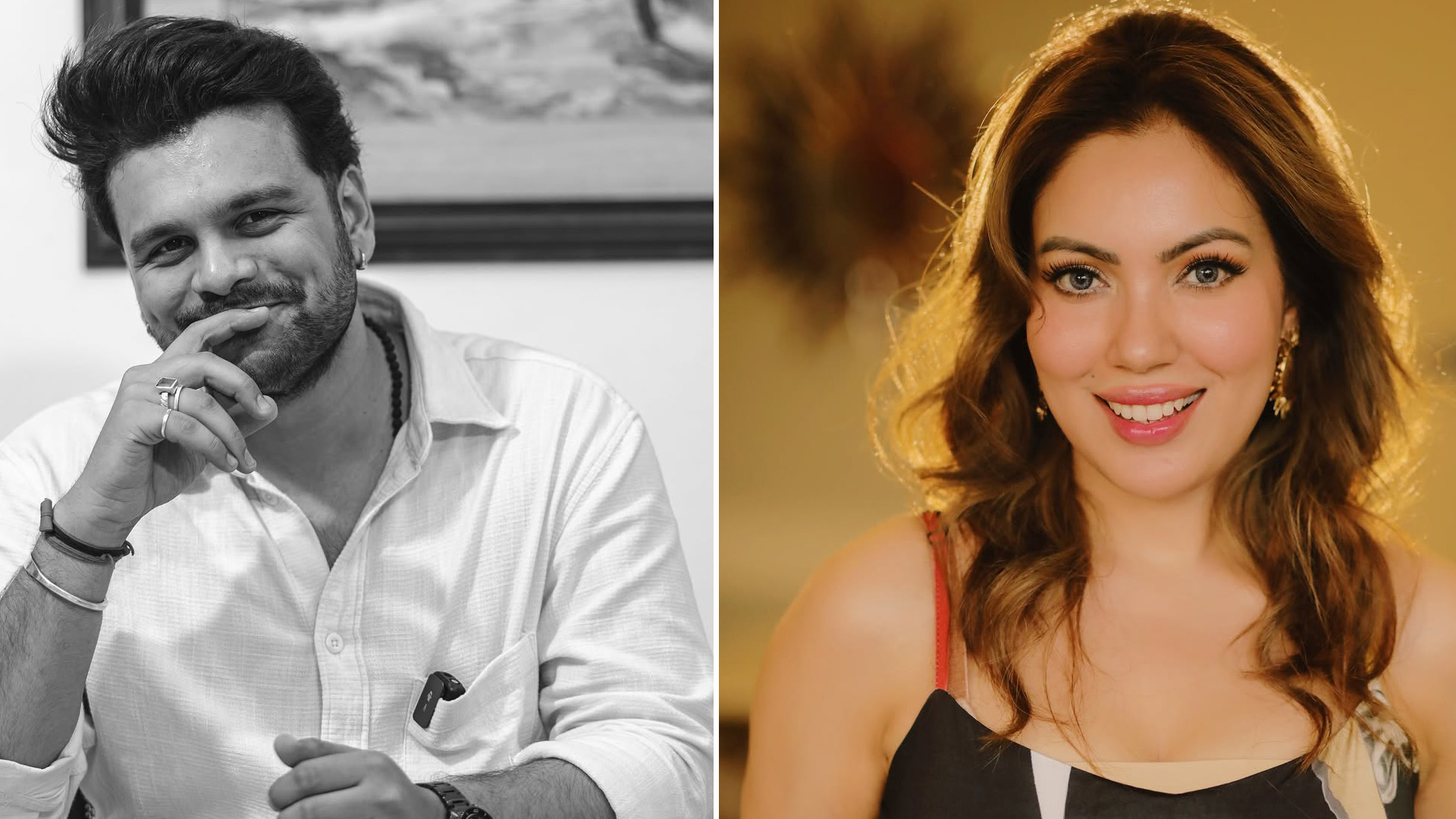 Bhavya Gandhi Munmun Dutta engagement