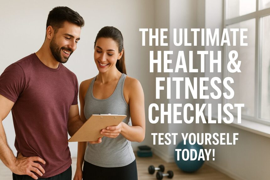 The Ultimate Health Related Fitness Checklist Test Yourself Today