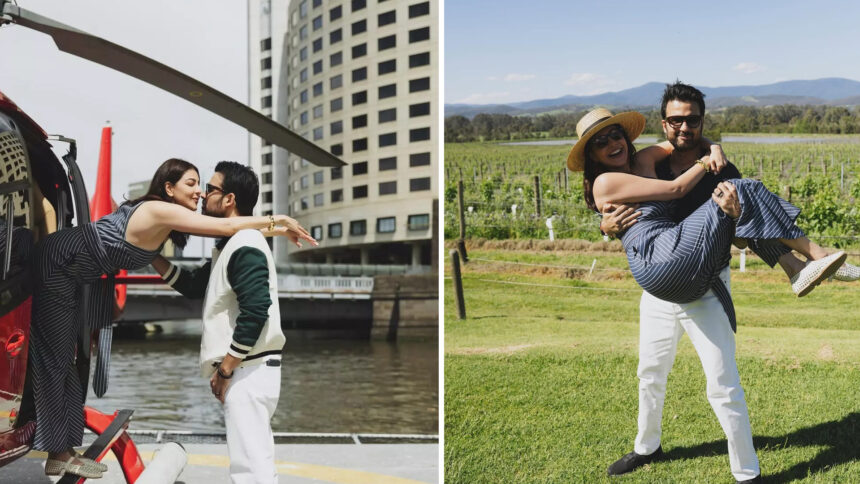 Kajal Aggarwal Australia trip with husband Gautam Kitchlu