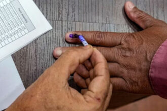 MCD bypolls Delhi CM Rekha Gupta BJP nominations AAP, BJP, Congress supporters during Delhi bypoll campaigns