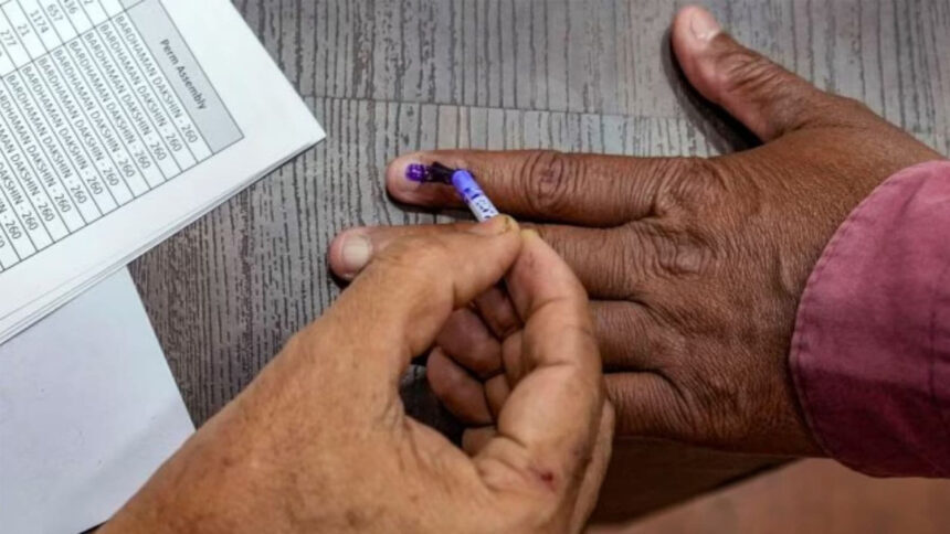 MCD bypolls Delhi CM Rekha Gupta BJP nominations AAP, BJP, Congress supporters during Delhi bypoll campaigns