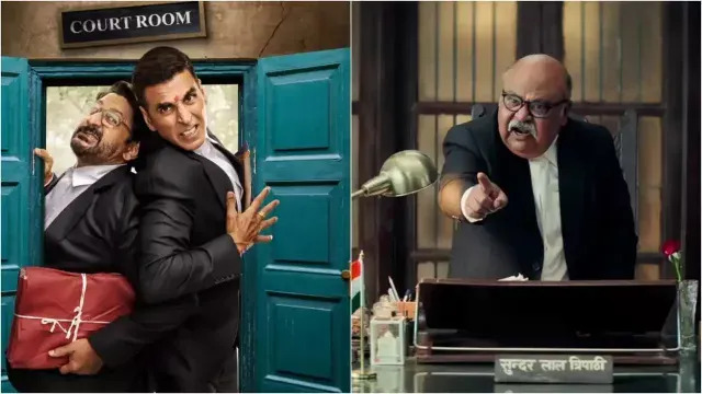 Jolly LLB 3 OTT release poster featuring Akshay Kumar and Arshad Warsi