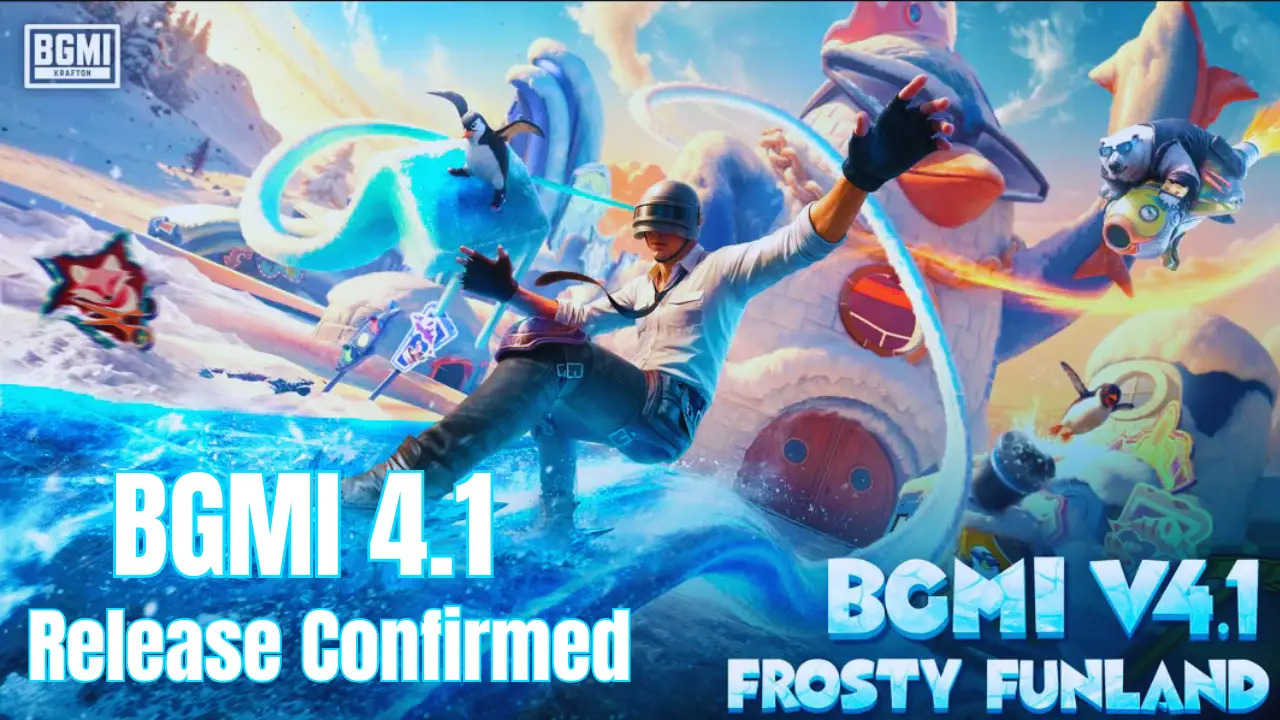 BGMI 4.1 update Frosty Funland gameplay explore the latest Battlegrounds Mobile India update