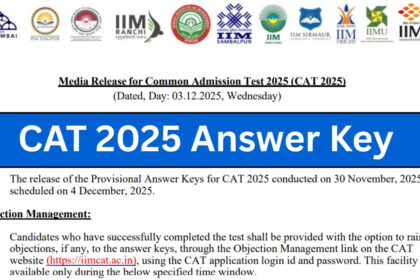 CAT 2025 Answer Key
