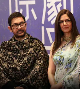 Aamir Khan and GF Gauri Spratt