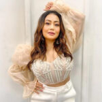 Neha Kakkar during a public appearance amid reports of her break from work and relationships