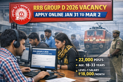 RRB Group D 2026 Vacancy Apply Online