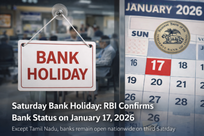 Saturday bank holiday update as RBI confirms bank operations on January 17, 2026ss