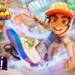 Subway Surfers City gameplay showing animated districts in the upcoming mobile sequel