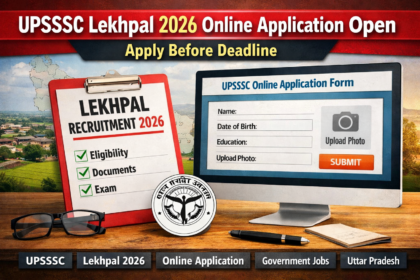 UPSSSC Lekhpal 2026 application open