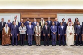 india-reiterated-its-support-for-palestine-in-a-meeting-with-arab-leaders