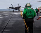 the-us-shot-down-an-iranian-drone-flying-towards-an-aircraft-carrier,-the-navy-said