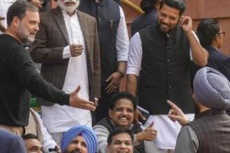 parliament-faces-off:-rahul-gandhi-calls-former-aide-ravneet-bittu-a-‘traitor’;-bjp-hit-back