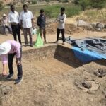 artifacts-found-in-excavations-at-the-cemetery,-ballari