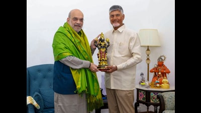 naidu-urged-shah-to-introduce-a-bill-to-grant-statutory-status-to-amravati