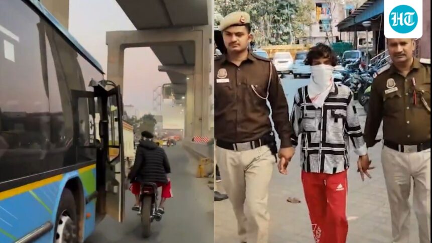 a-motorcyclist-in-delhi-opens-the-doors-of-moving-vehicles-for-rollers-and-was-arrested-after-the-video-went-viral | GIBN a-motorcyclist-in-delhi-opens-the-doors-of-moving-vehicles-for-rollers-and-was-arrested-after-the-video-went-viral