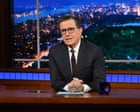 cbs-accused-of-‘corporate-capitulation’-amid-row-over-colbert-interview-with-democrat-–-us-politics-live
