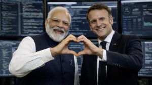 macron-shared-an-ai-generated-image-featuring-pm-modi-with-a-heart-gesture