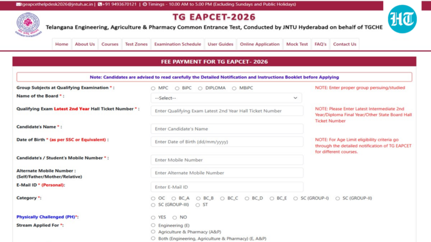 ts-eamcet-2026:-registration-for-tg-eapcet-starts-at-eapcettgcheac.in,-direct-link-to-apply-here