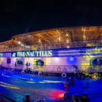 in-kolkata,-the-ganges-comes-alive-with-a-fine-dining-experience-on-board-a-passenger-cruise-anchored-in-the-heart-of-the-river