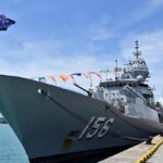 australian-warship-transits-taiwan-strait,-tracked-by-chinese-navy