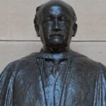 the-statue-of-lutyens,-the-british-architect,-in-new-delhi,-will-be-replaced-by-a-statue-of-rajagopalachari-in-the-rashtrapati-bhavan.