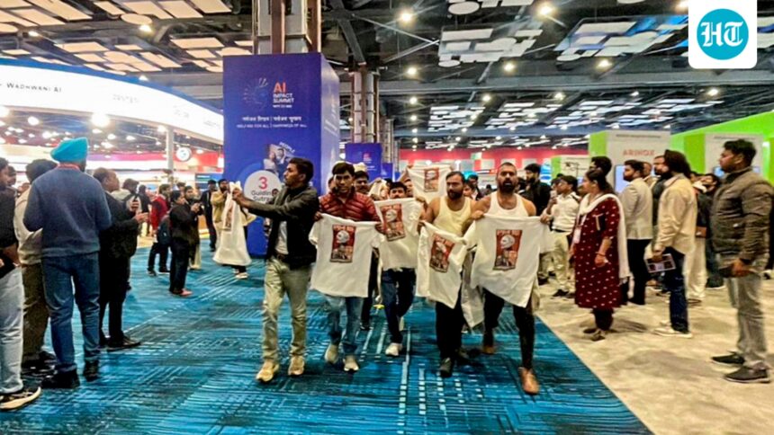 shirtless-protest-at-ai-summit-delhi-police-arrests-youth-congress-worker-in-gwalior-total-arrests-5 | GIBN shirtless-protest-at-ai-summit:-delhi-police-arrests-youth-congress-worker-in-gwalior,-total-arrests-5