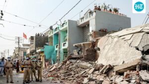 more-than-1,300-houses-were-destroyed-in-rajkot’s-largest-ever-demolition-drive-amid-heavy-police-deployment
