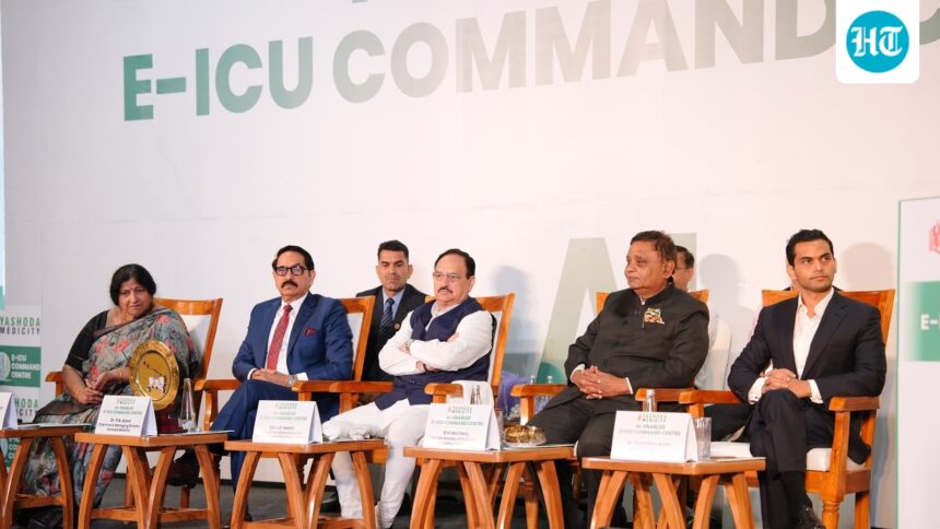 jp-nadda-inaugurates-ai-powered-e-icu-command-center-at-yashoda-medical-city | GIBN jp-nadda-inaugurates-ai-powered-e-icu-command-center-at-yashoda-medical-city