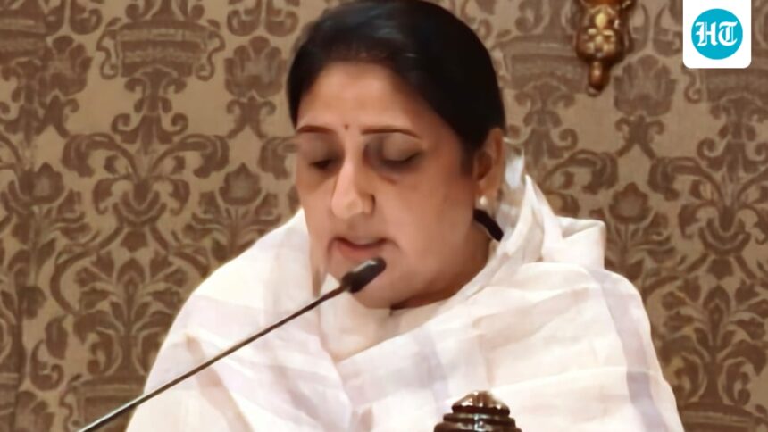 sunetra-pawar-was-unanimously-elected-president-of-the-ncp | GIBN sunetra-pawar-was-unanimously-elected-president-of-the-ncp