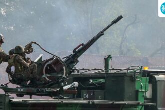 the-indian-army-shoots-down-a-pakistani-drone-after-crossing-the-line-of-control-in-poonch-in-jammu-and-kashmir