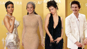 actors-awards:-timothee-chalamet,-teyana-taylor-and-more-stars-on-the-red-carpet