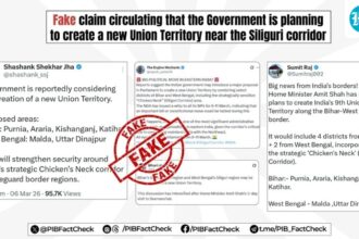 ‘fake-claim’:-center-denies-reports-of-planning-‘new-ut-with-bihar-and-bengal-provinces’,-fact-checks-x-posts