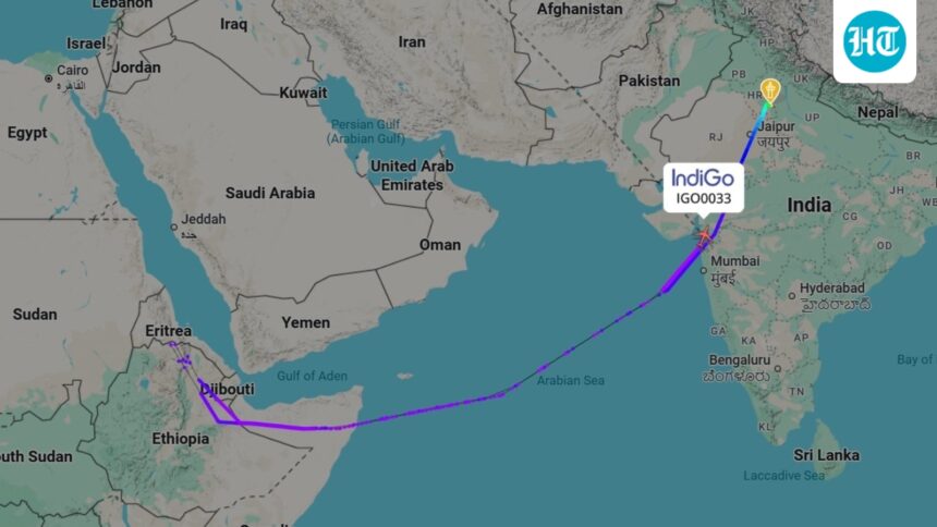 indigo-flight-from-delhi-to-uk-turns-mid-air-amid-west-asia-crisis:-‘last-minute-airspace-restrictions’