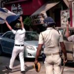 a-policeman-is-among-two-injured-in-a-clash-between-tmc-and-bjp-supporters-in-kolkata-ahead-of-pm-modi’s-event
