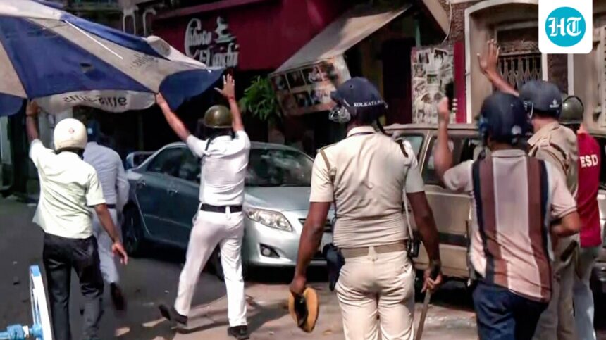 a-policeman-is-among-two-injured-in-a-clash-between-tmc-and-bjp-supporters-in-kolkata-ahead-of-pm-modi’s-event