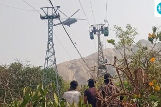 a-rope-cart-returning-from-a-temple-in-chhattisgarh;-1-killed-and-6-wounded